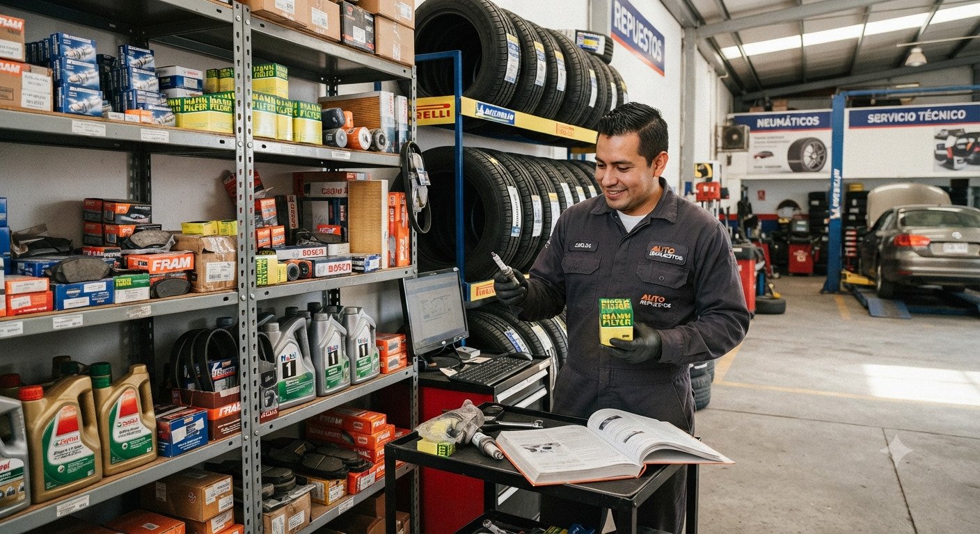 Venta de repuestos y accesorios